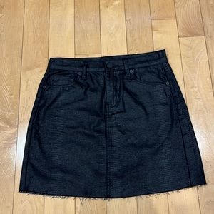 Women’s BlankNYC denim skirt
